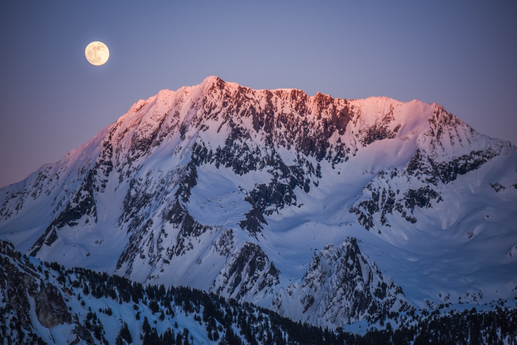Alpine Moonrise