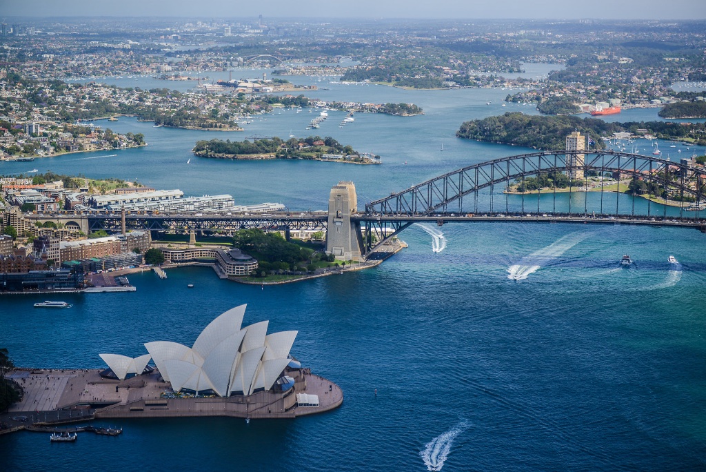 Sydney Harbour Aerial