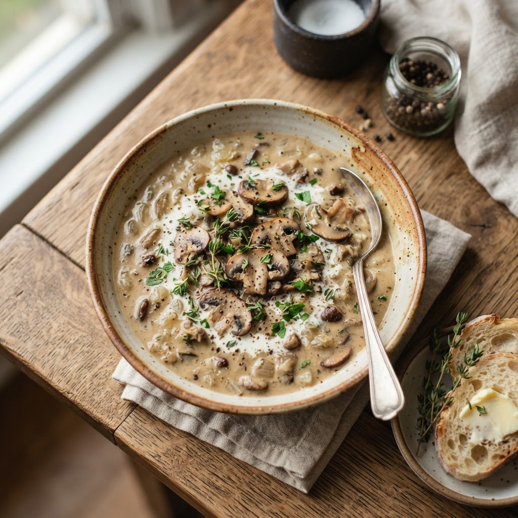 Creamy Mushroom Soup