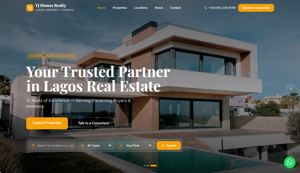 Real Estate  template preview