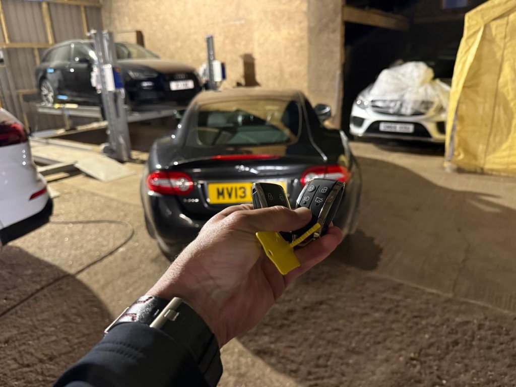 Jaguar XK — Key Replacement