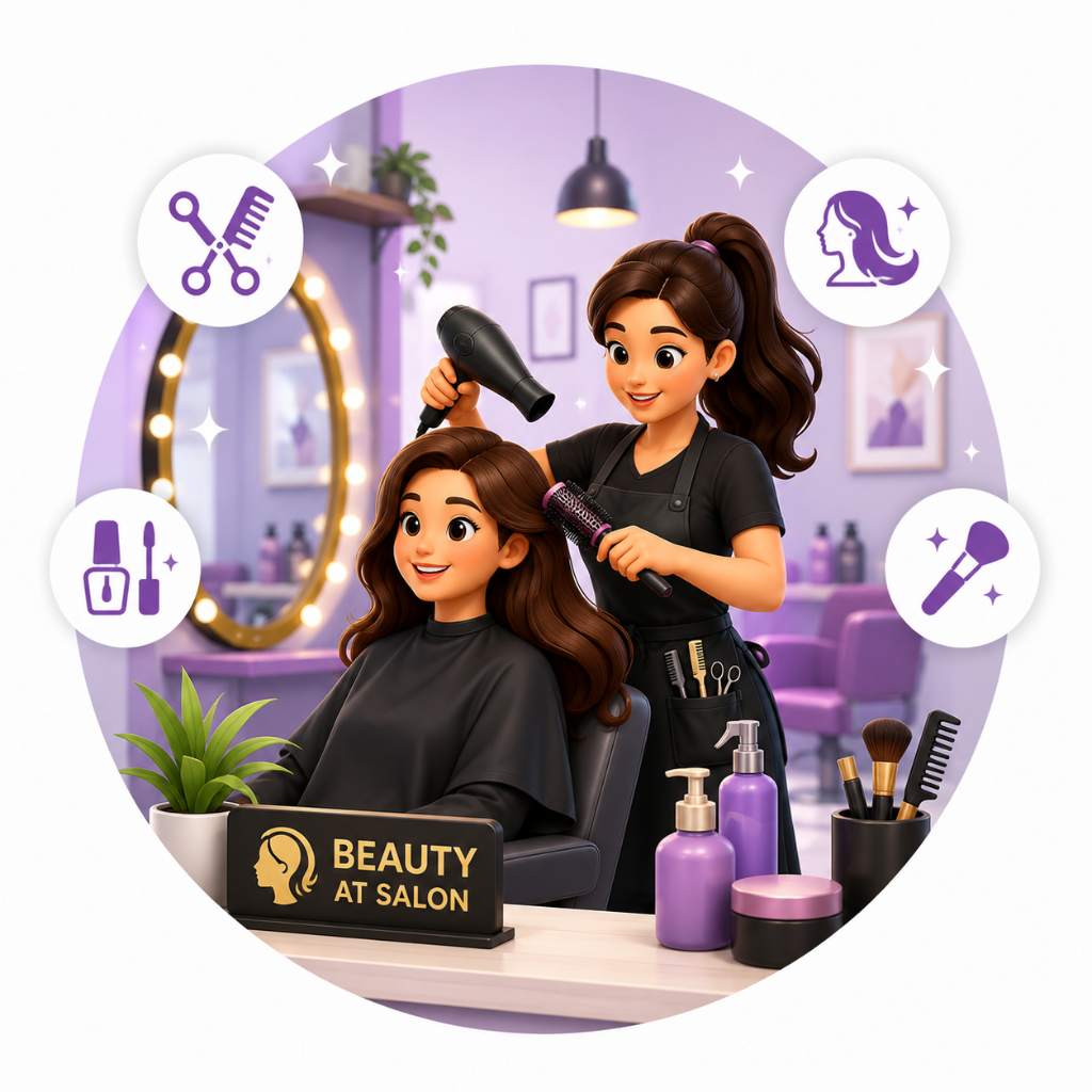 Beauty at Salon