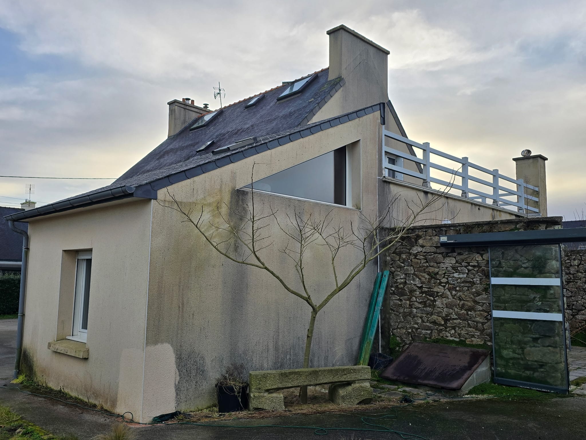 Rénovation de façade — avant travaux