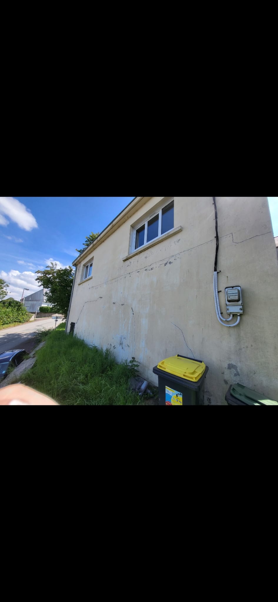 Ravalement de façade — avant travaux