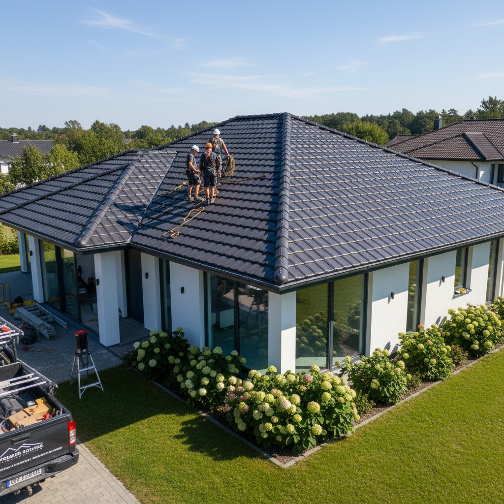 Hervorragende Arbeit! Unser neues Dach sieht fantastisch aus und wurde schneller fertig als geplant.