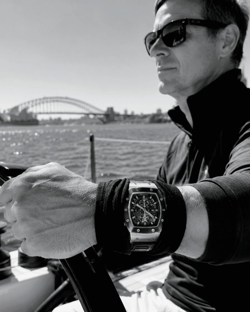 WATCH-MINDER™ protecting a luxury watch in everyday life