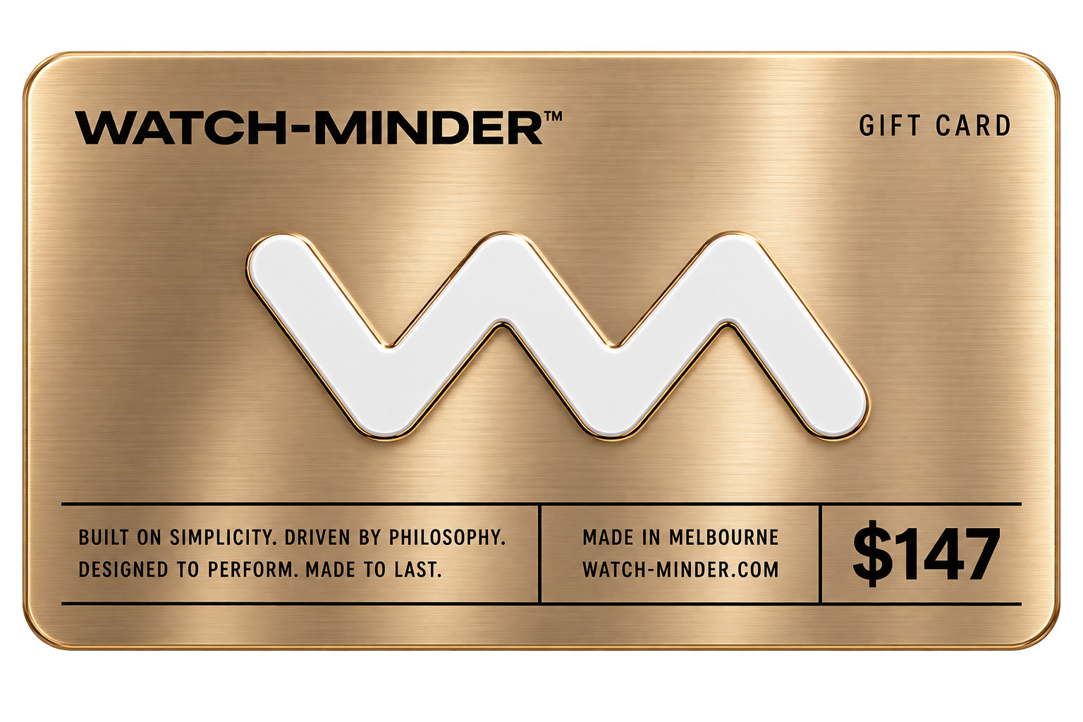 WATCH-MINDER GIFT CARD