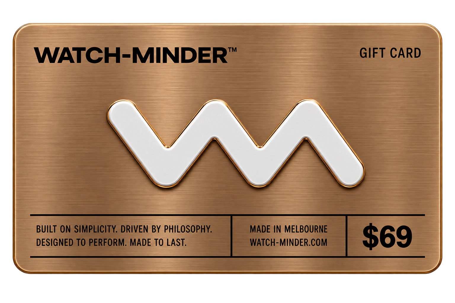 WATCH-MINDER GIFT CARD