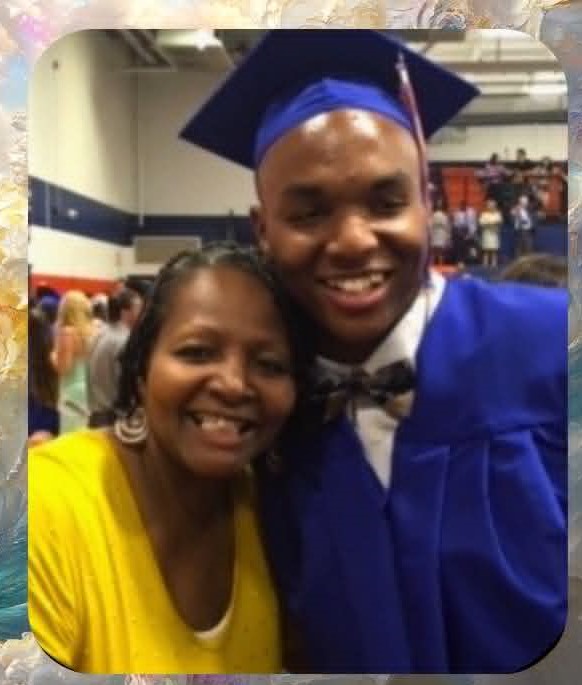 Judah and Terry at graduation
