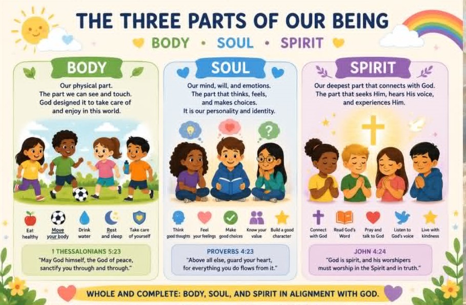 Whole & Complete — The Threefold of Our Being