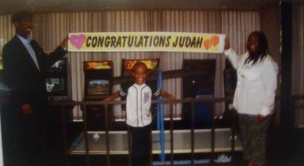 Congratulations Judah — family celebration
