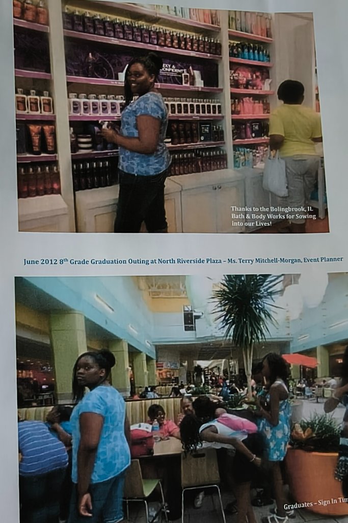 Graduates — Sign-In Time at North Riverside Mall Food Court — June 11, 2012