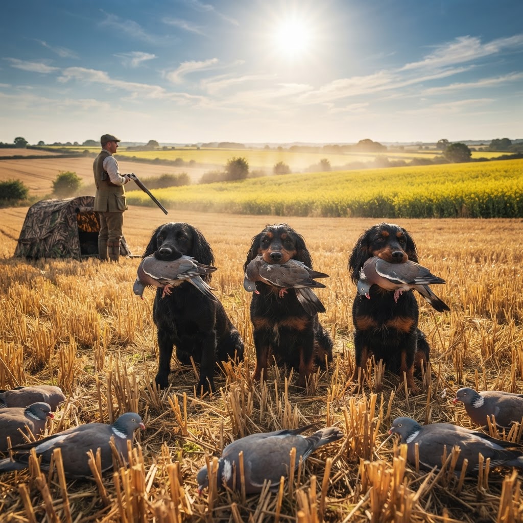 Working Cocker Spaniel in the Cheshire countryside