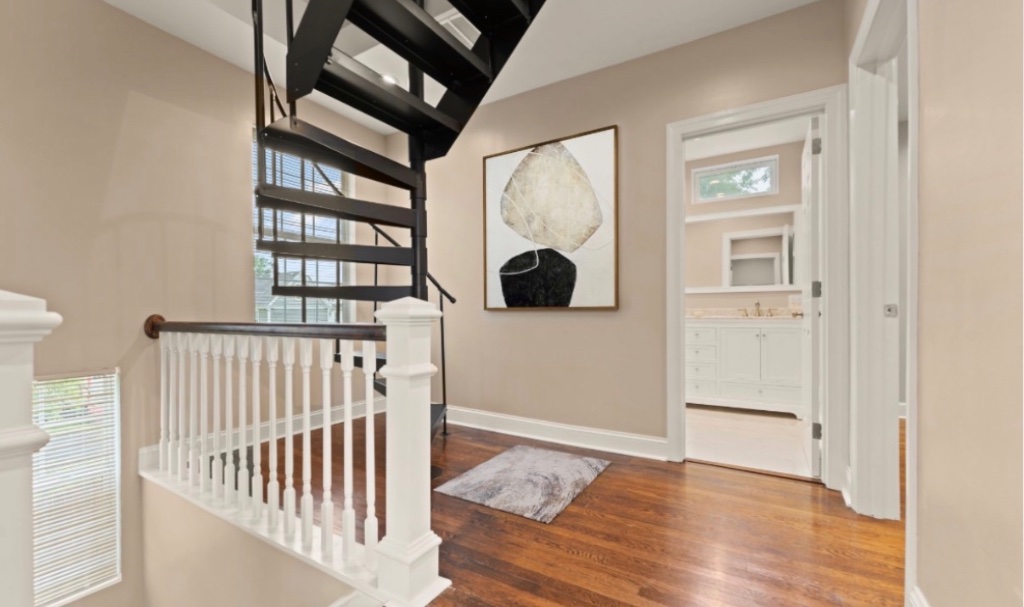 Staircase & Hallway - After