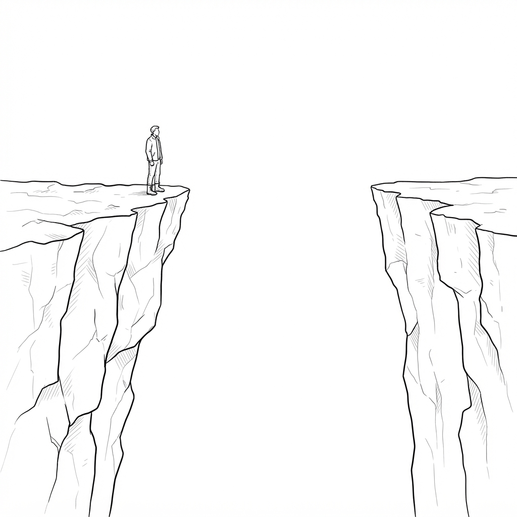 Artistic illustration representing The Condition of Man