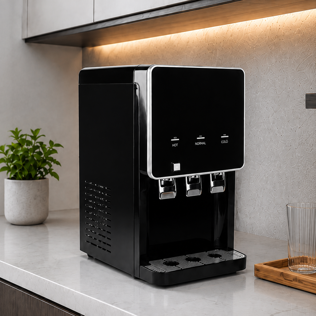 Fuente de agua Aqua Top Black
