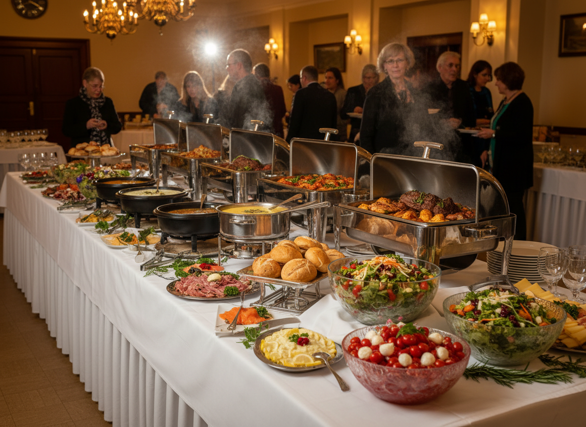 Uitgebreid buffet arrangement bij Dorpshuis De Zandlôôper