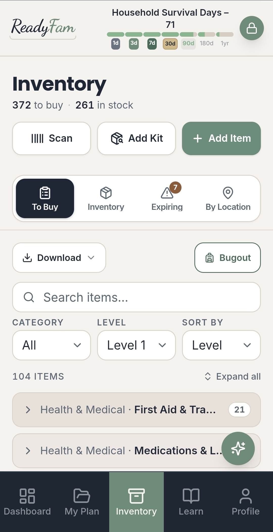Smart inventory tracker