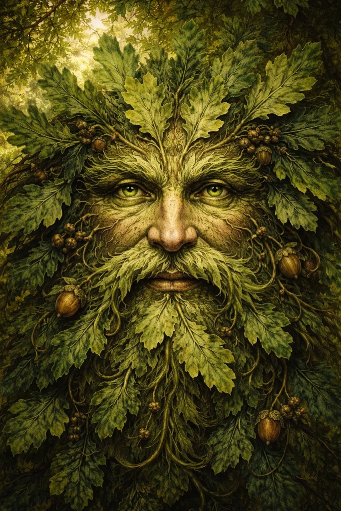 Mid Winter & A Nod To The Green Man