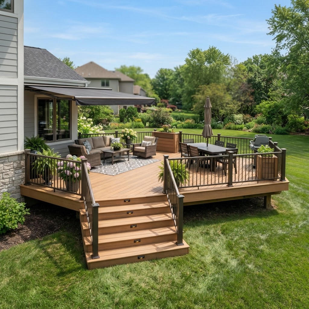 Custom Composite Deck Build
