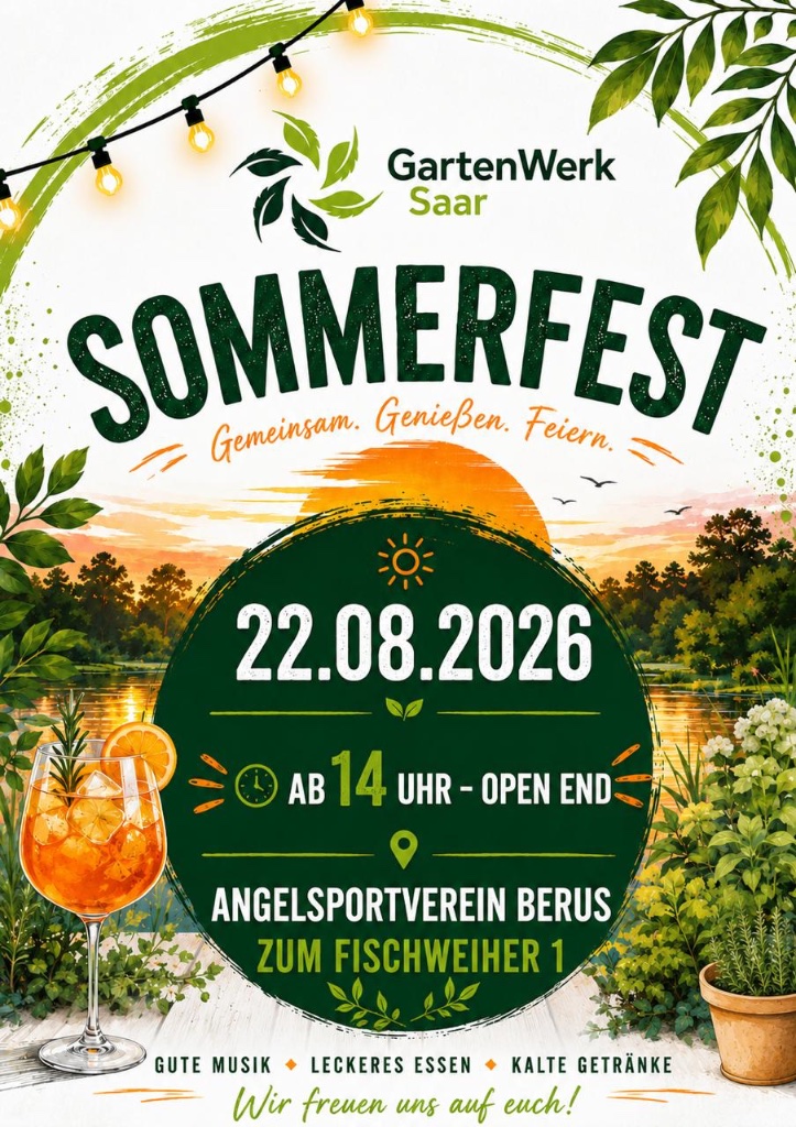 Sommerfest Flyer