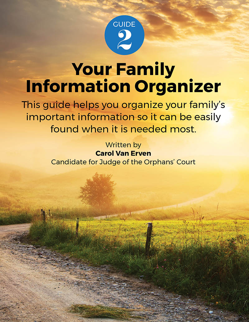 Guide 2: Your Family Information Organizer