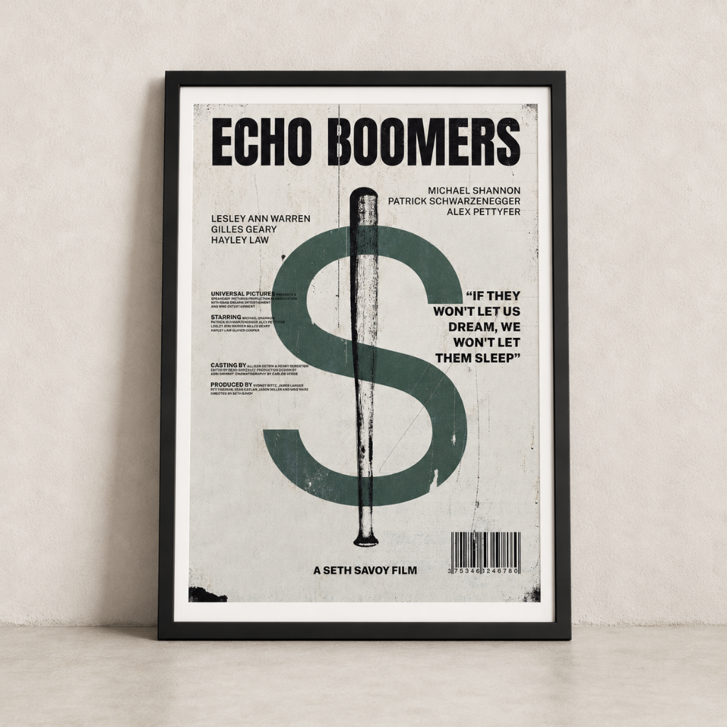 Echo Boomers — Framed Poster