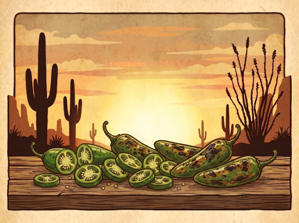 Blistered Jalapeños