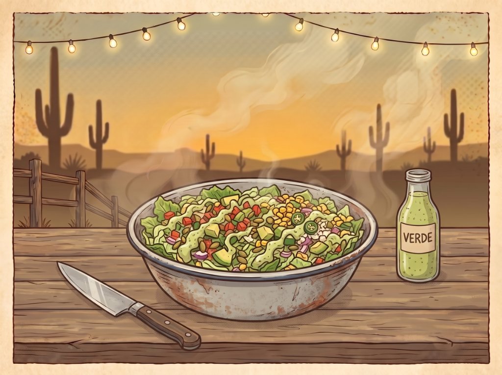 Desert Chopped Salad with Rio Verde Dressing