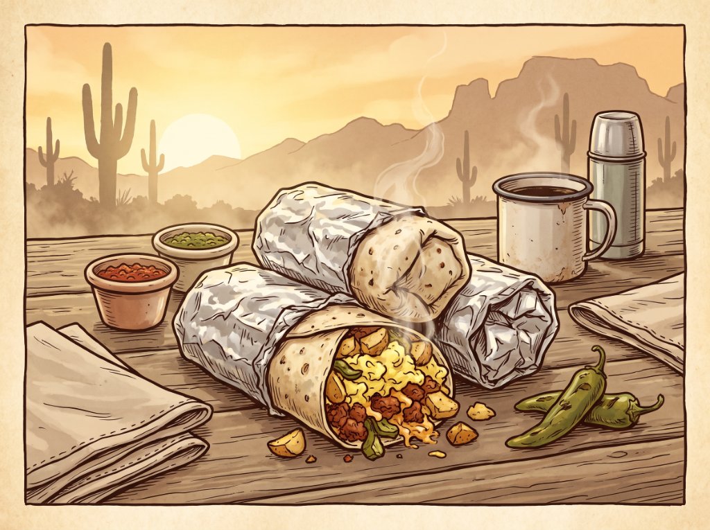 The Desert Sunrise