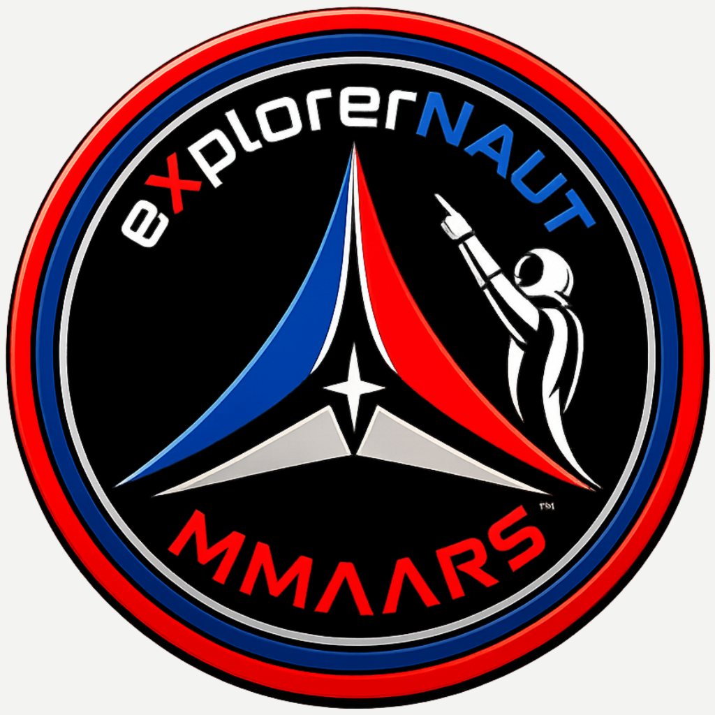 eXplorerNAUT MMAARS mission patch