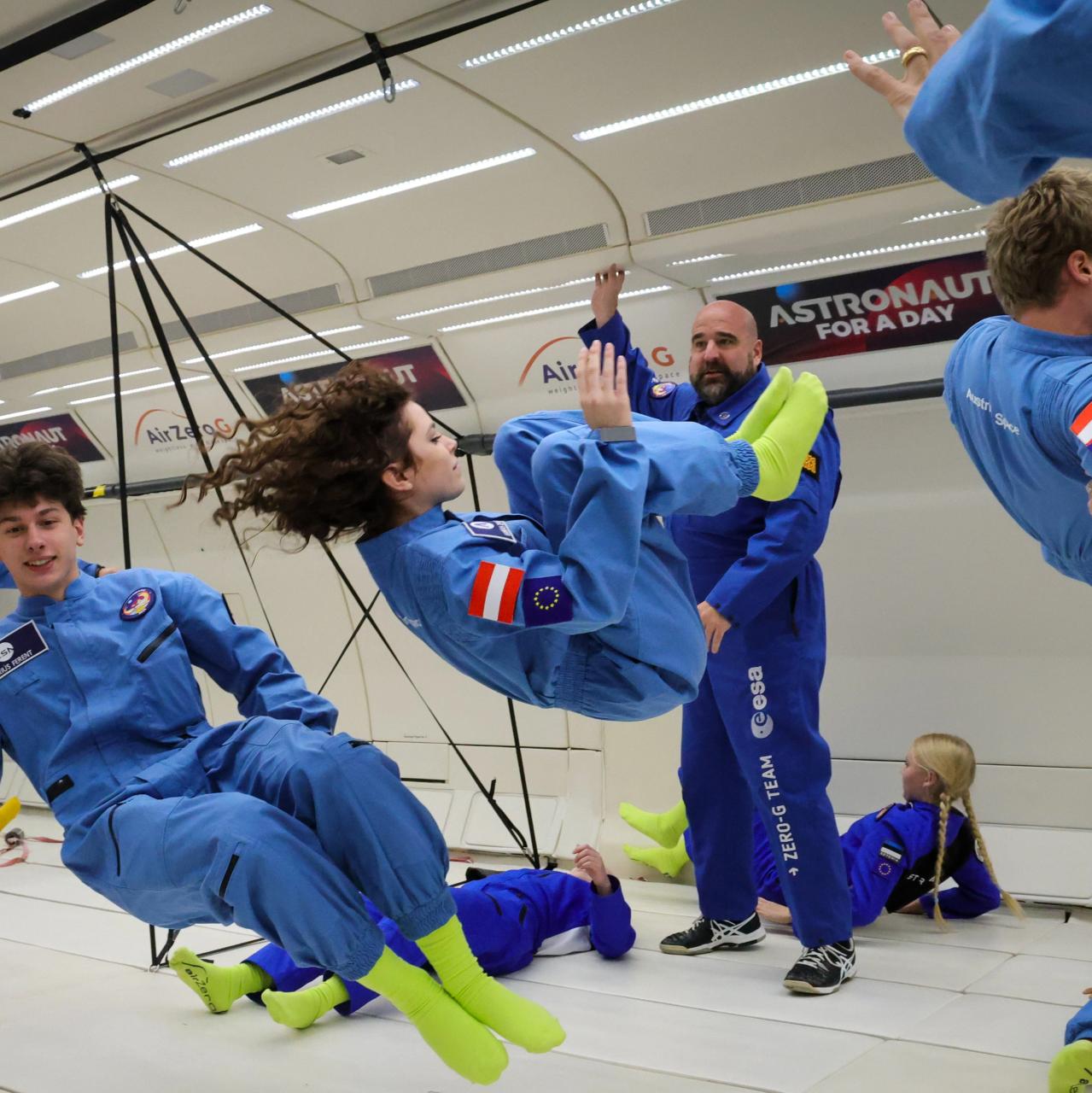 Crew Member Hannah Zipfinger Is An Astronaut For A Day