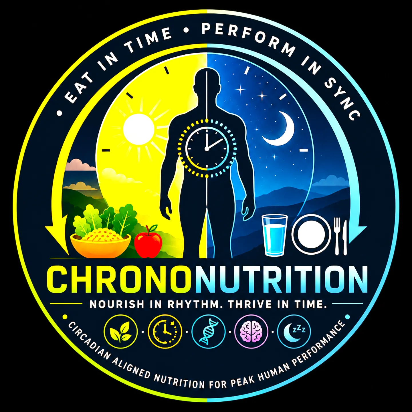 Visual representation of Chrononutrition Timing Study research project