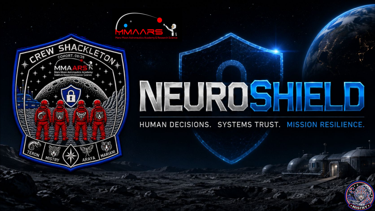Visual representation of NeuroShield: Experimental Evaluation of Human and Crew Performance Under Cyber-Induced Uncertainty in Space Analog Environments research project
