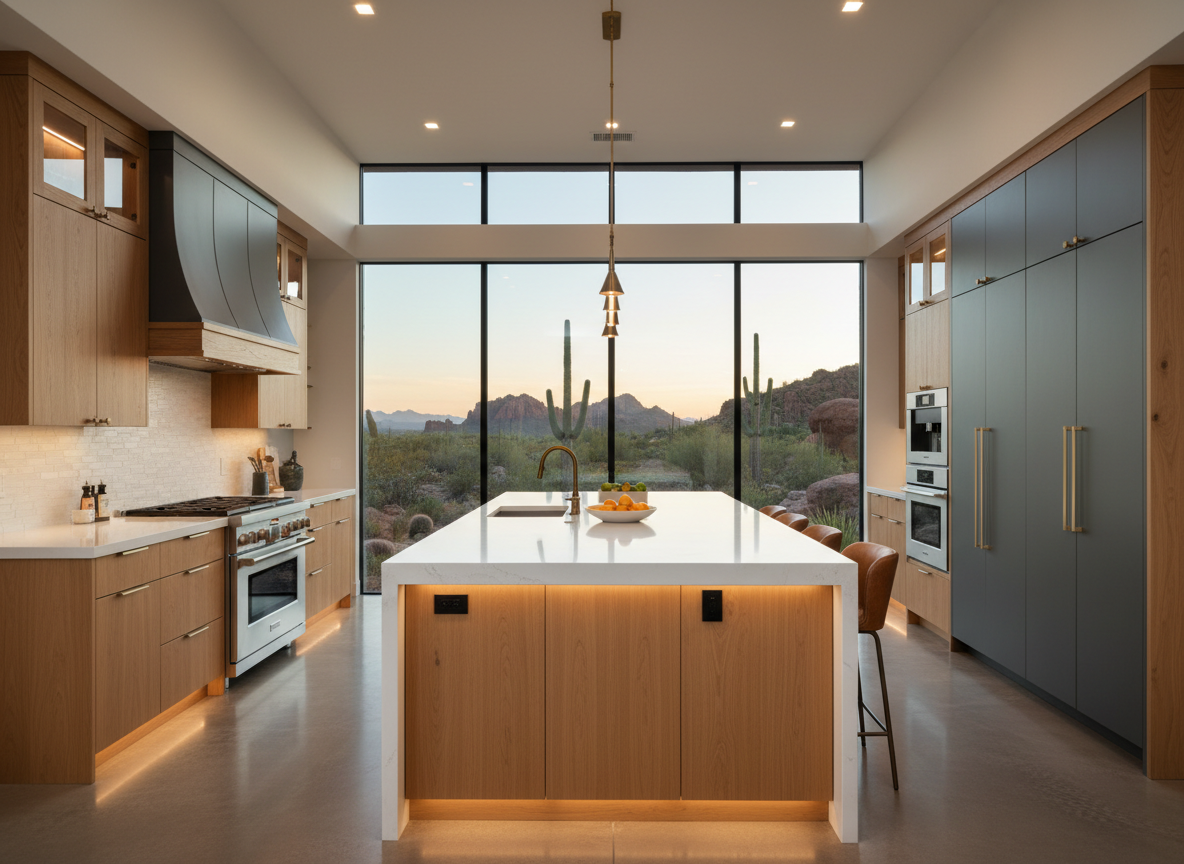 Modern Desert Kitchen — Kitchen Remodel in Scottsdale, AZ