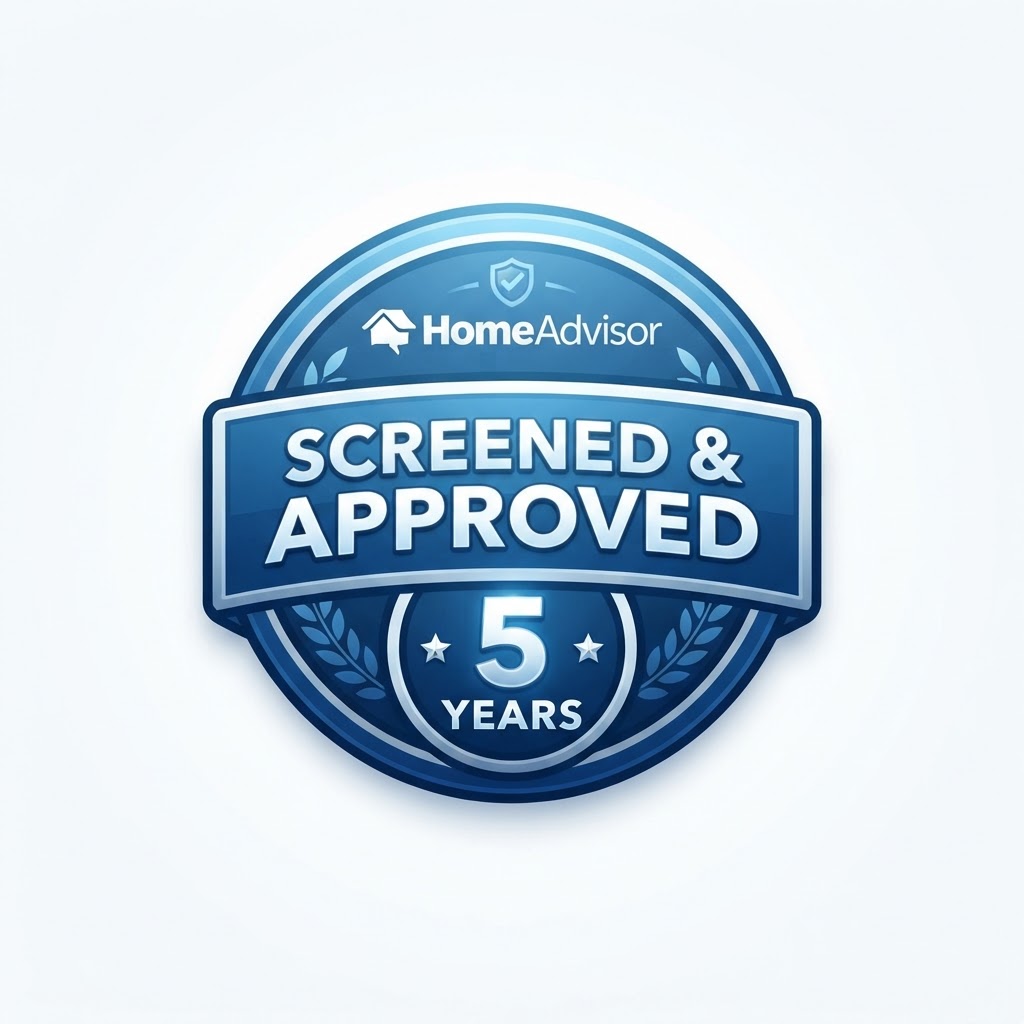 HomeAdvisor 5 Years Screened & Approved