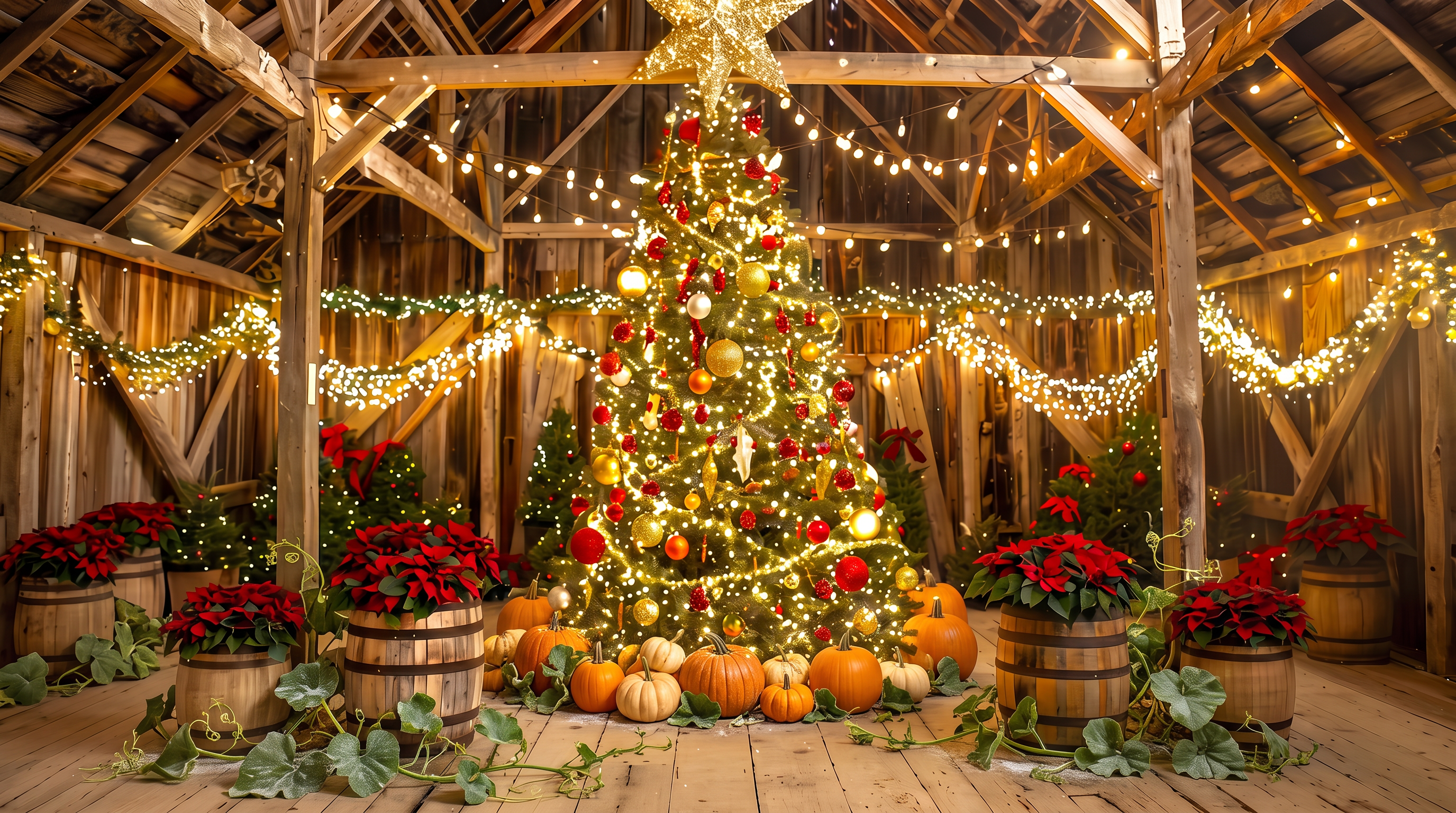 Christmas on the farmstead