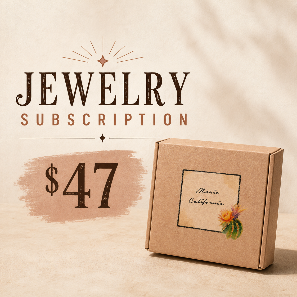 Jewelry Subscription — $47/month