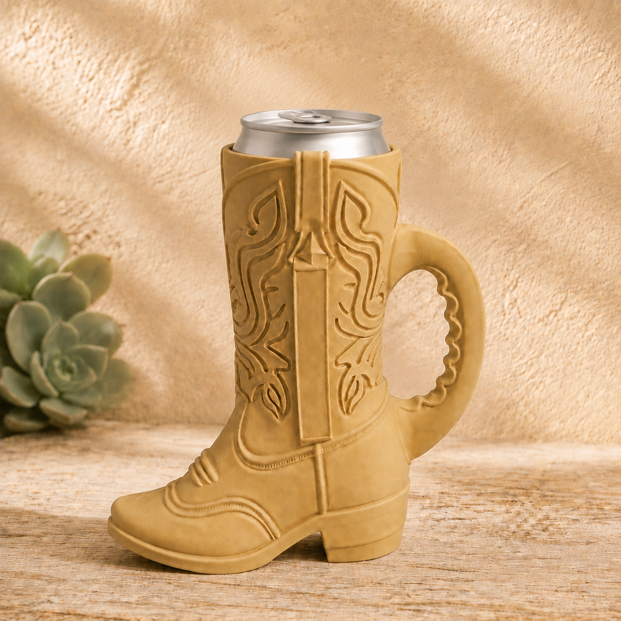 Cowboy Boot Can Koozie