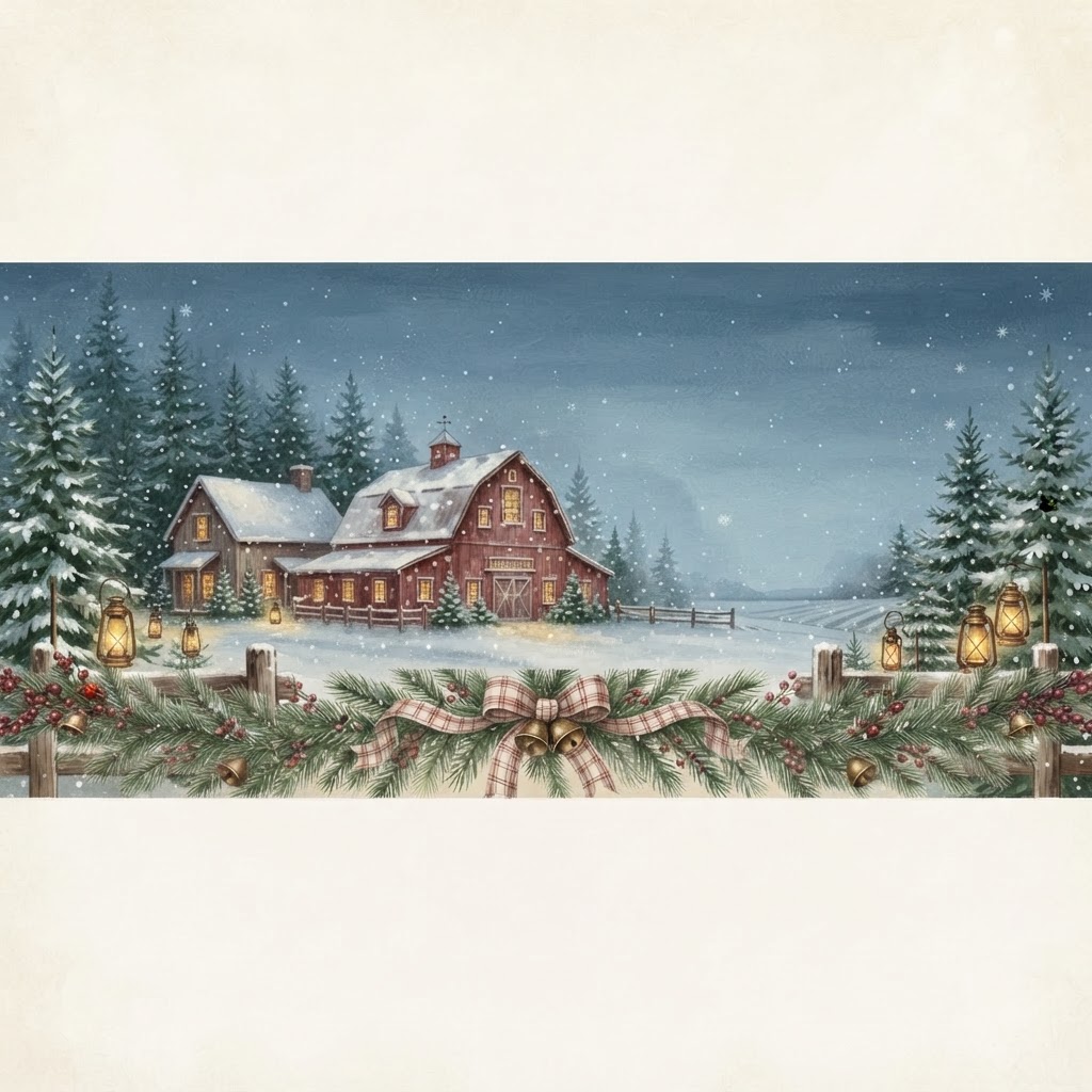 Christmas on the farmstead
