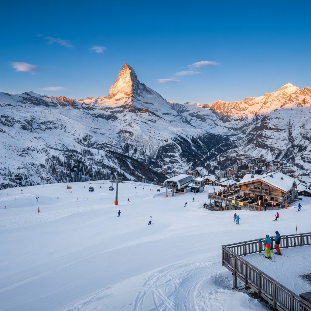 Ski Season in the Alps: Zermatt, St. Moritz, and the Private Route In