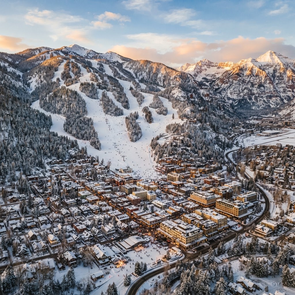 Christmas in Aspen: A Luxury Ski Holiday by Private Jet