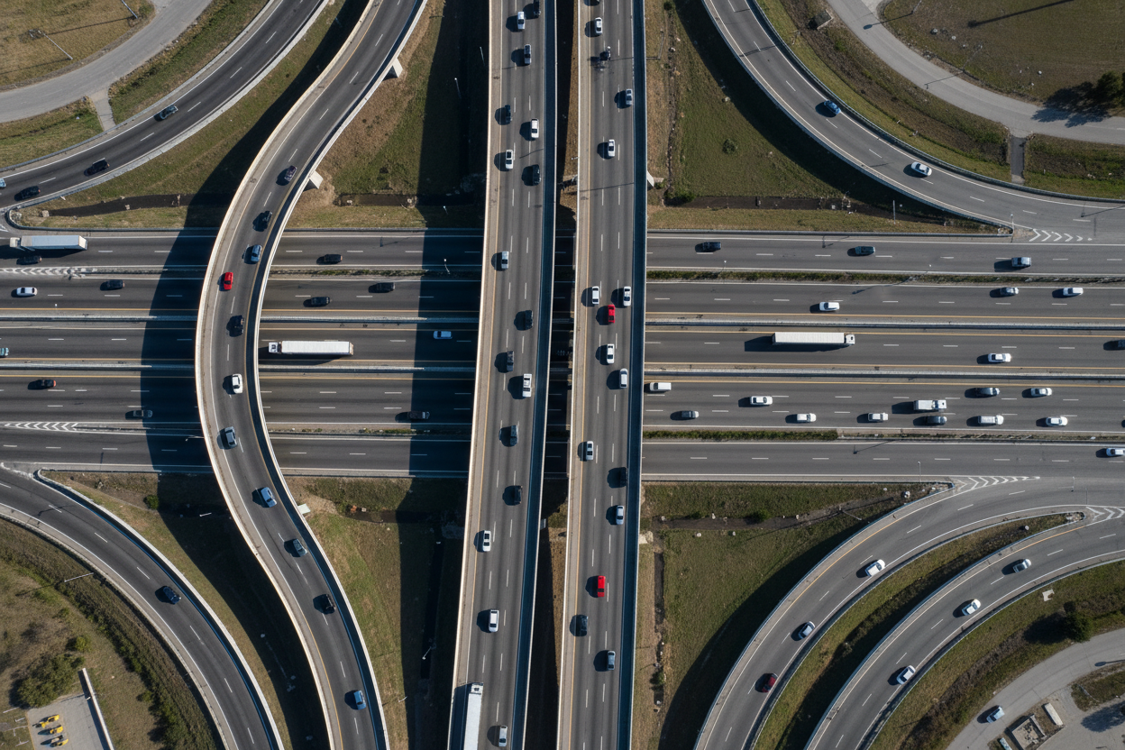 Aerial view for Highway Patrol operations