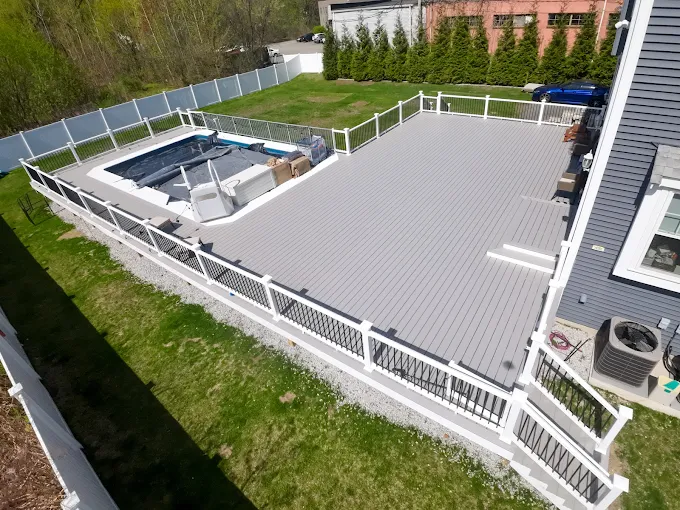 Deck with Built-In Seating