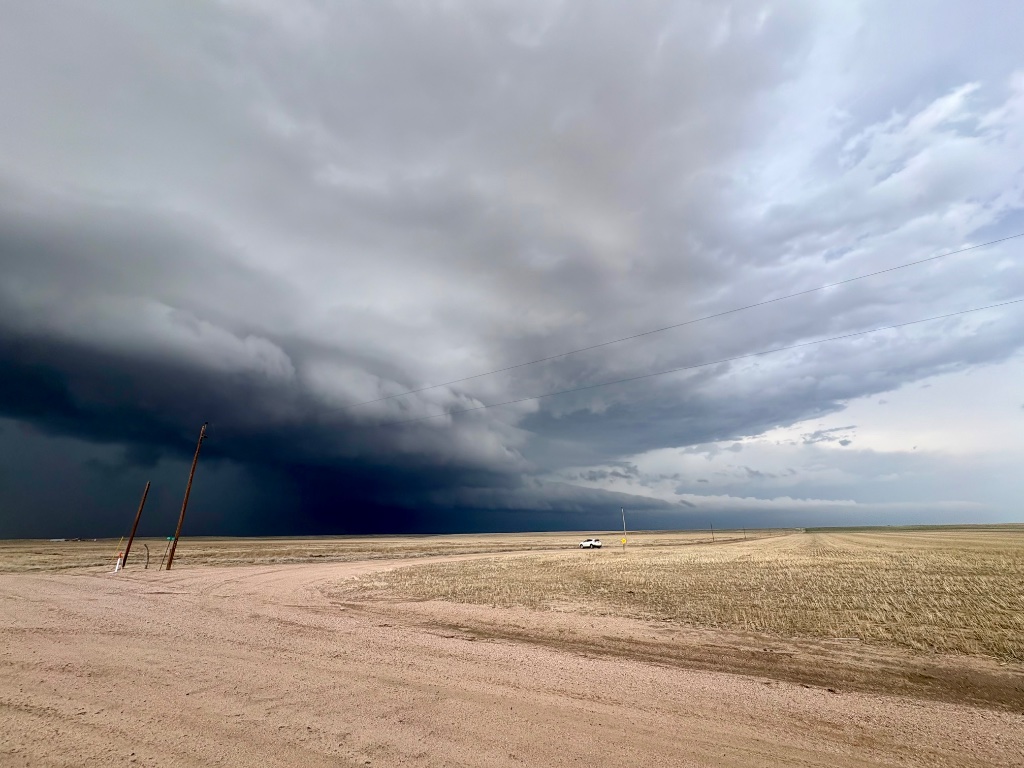 Supercell outflow on the high plains