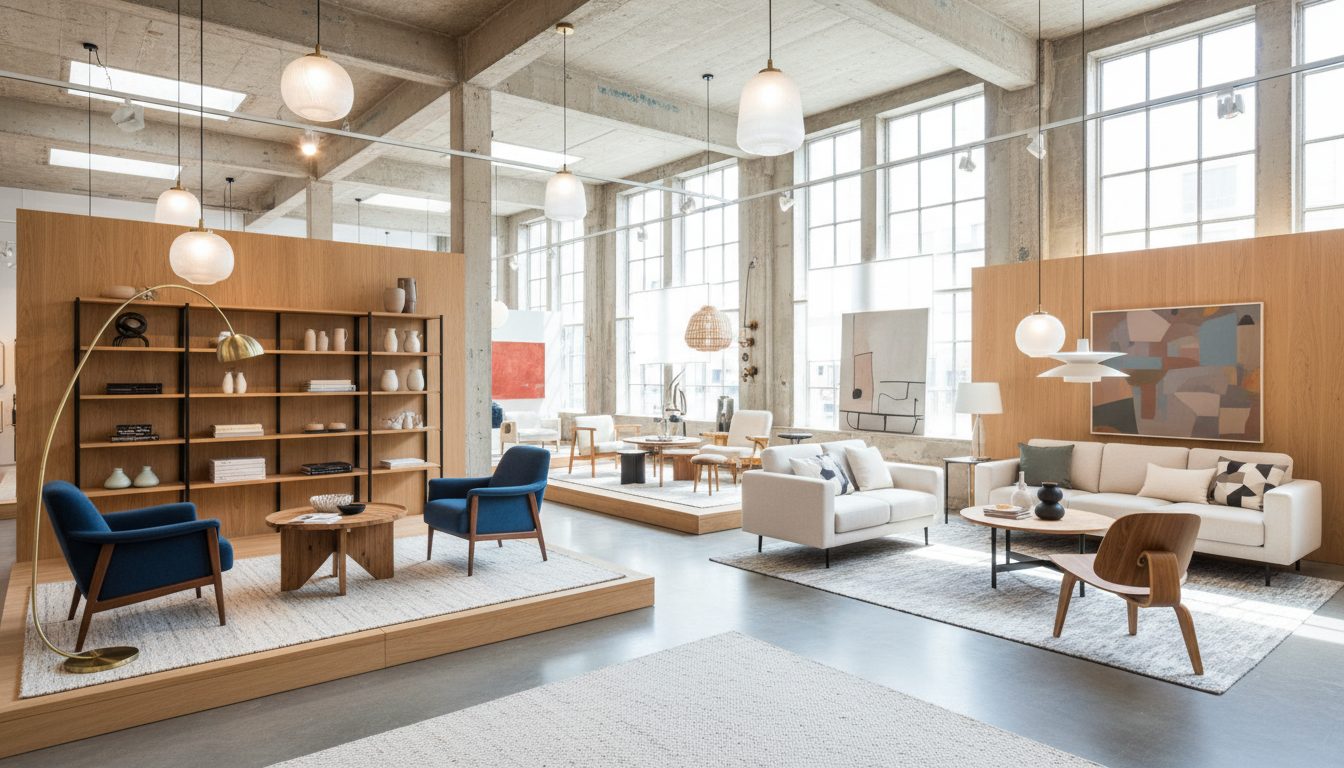 Villa Design Studio showroom på Lierstranda