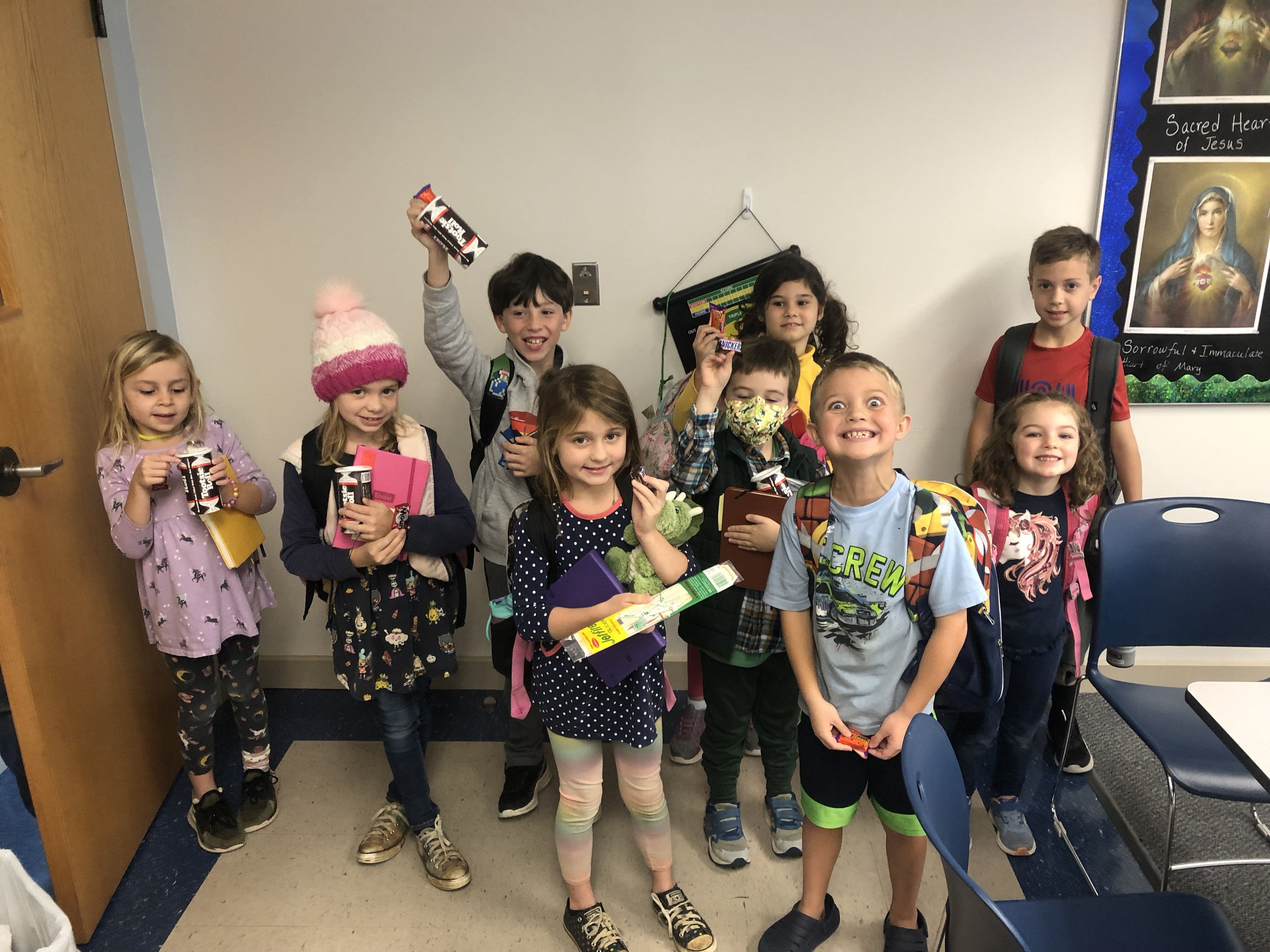 Outreach: Sharing treats and crafts