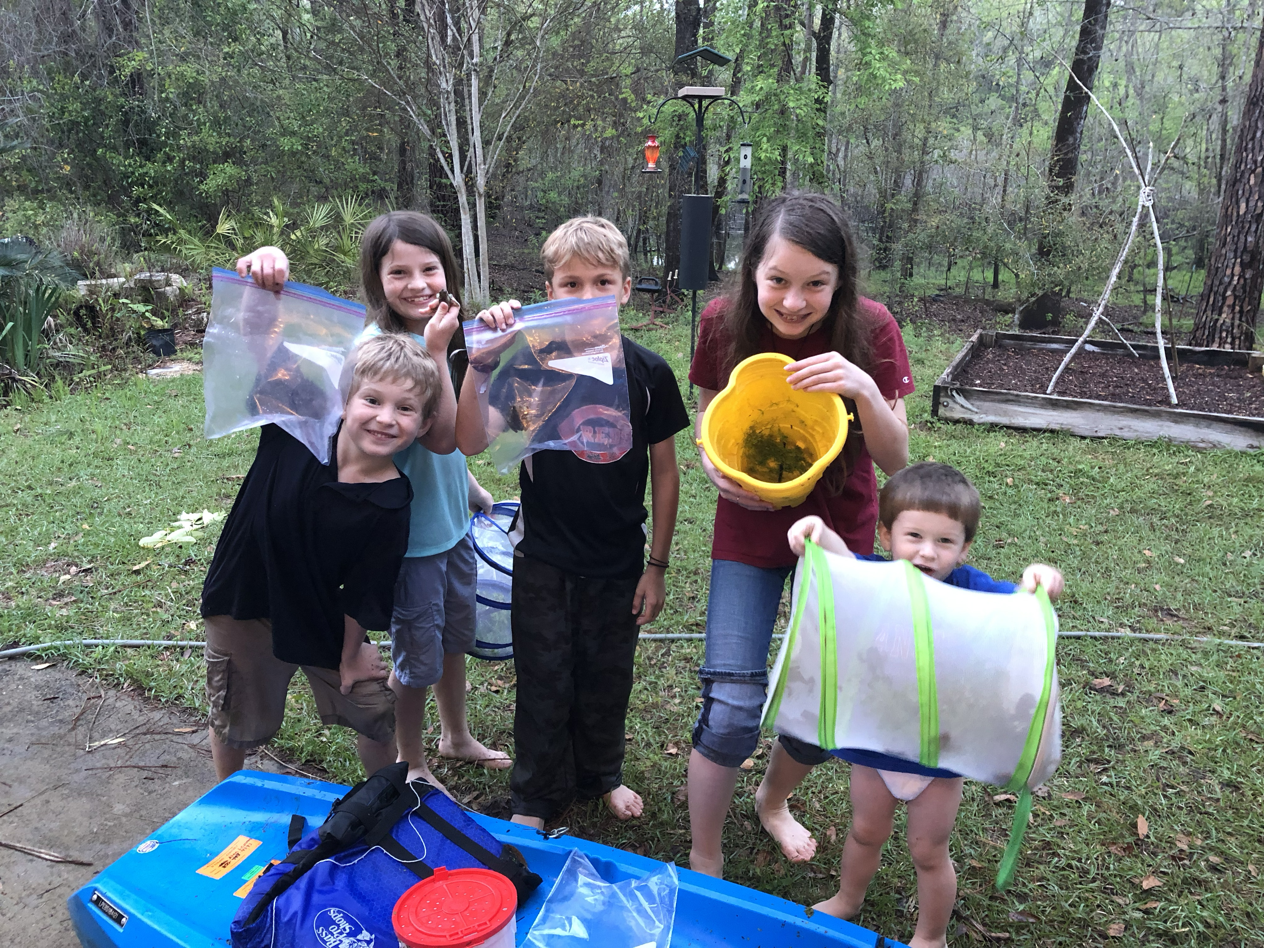 Outreach: Collecting specimens in the field