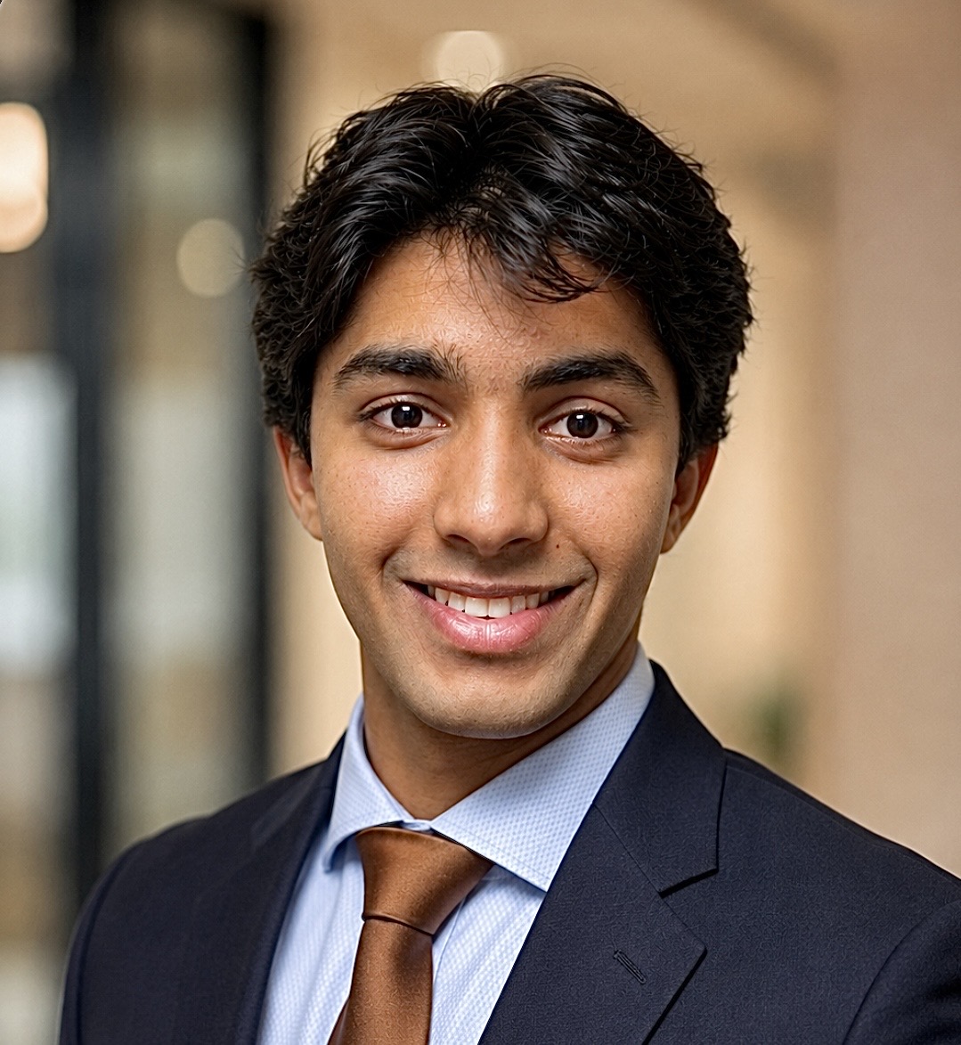 PHOTO: Emaad Rahmathulla — headshot or field photo, Undergraduate