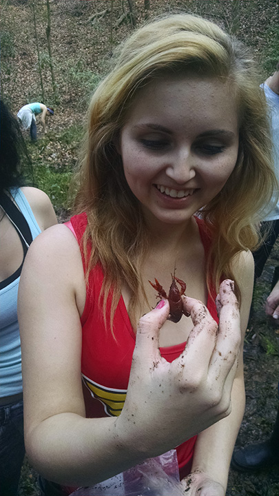 Fire-backed crayfish